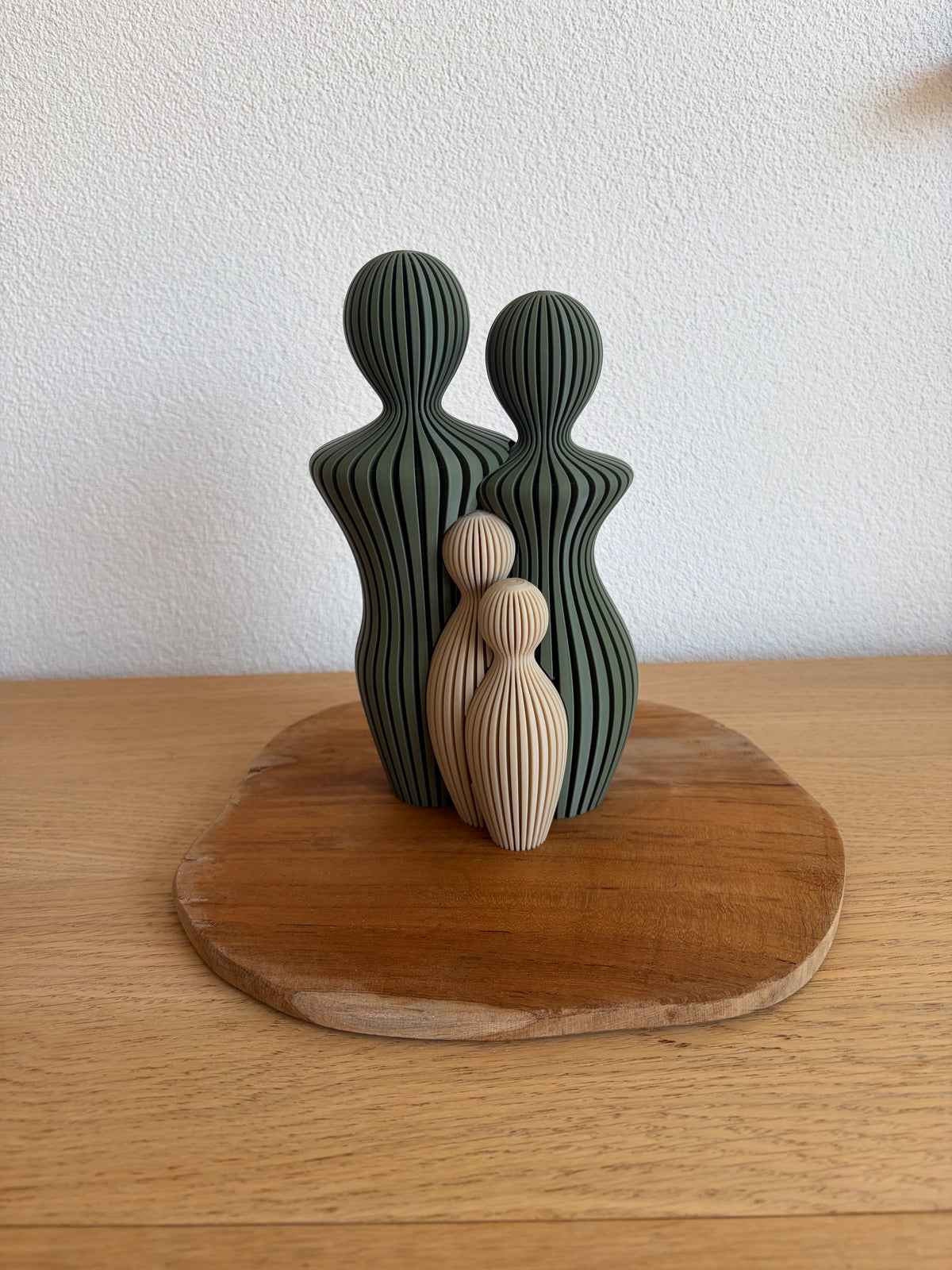 3d geprint gezin