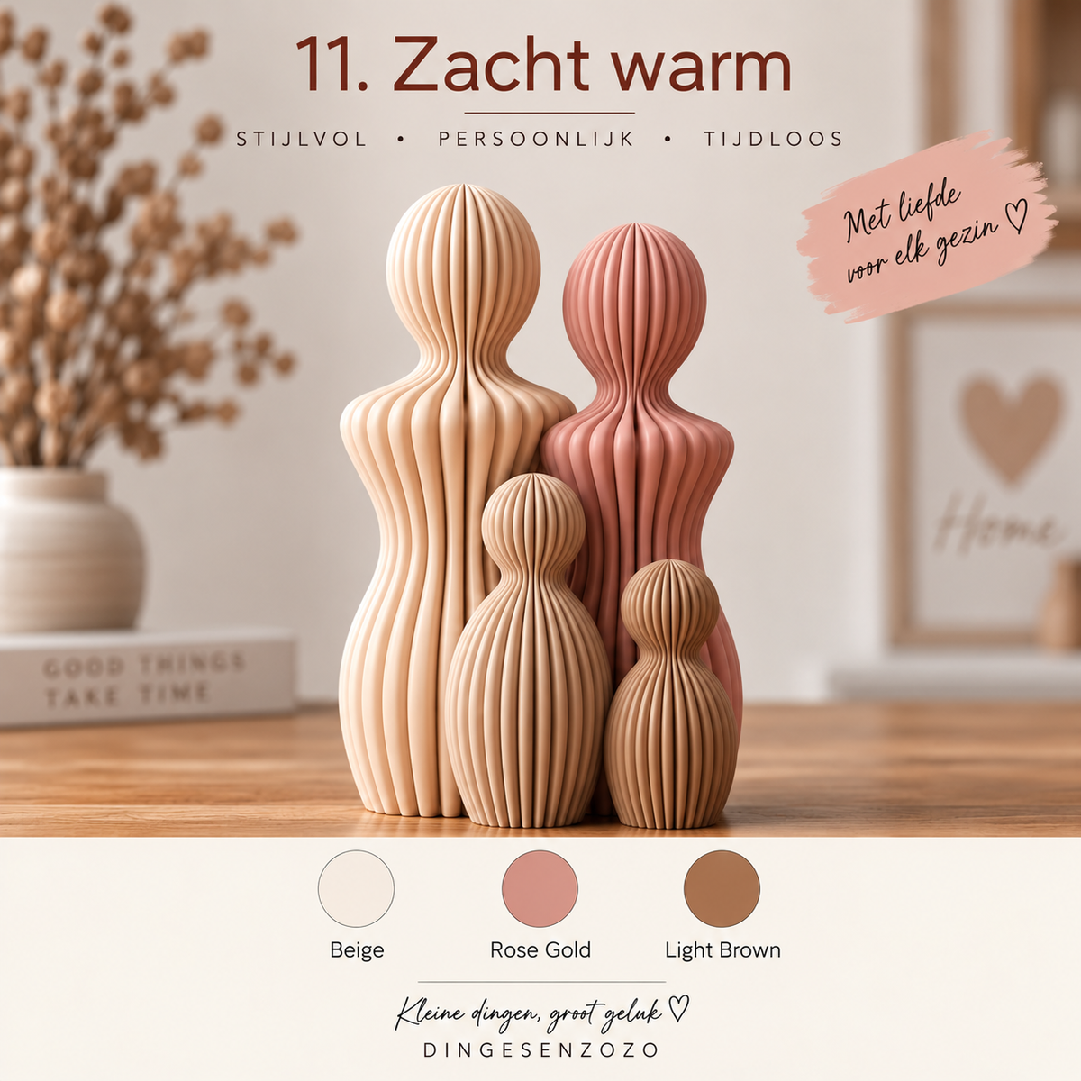 3d geprint gezin