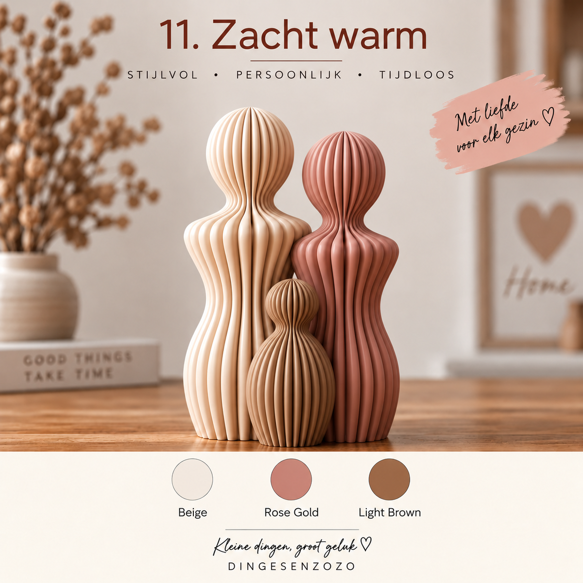 3d geprint gezin