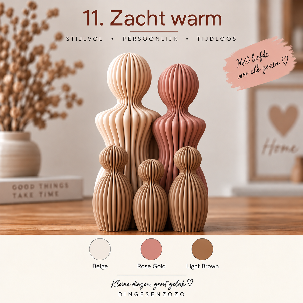 3d geprint gezin
