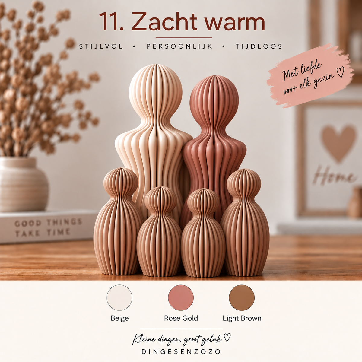 3d geprint gezin