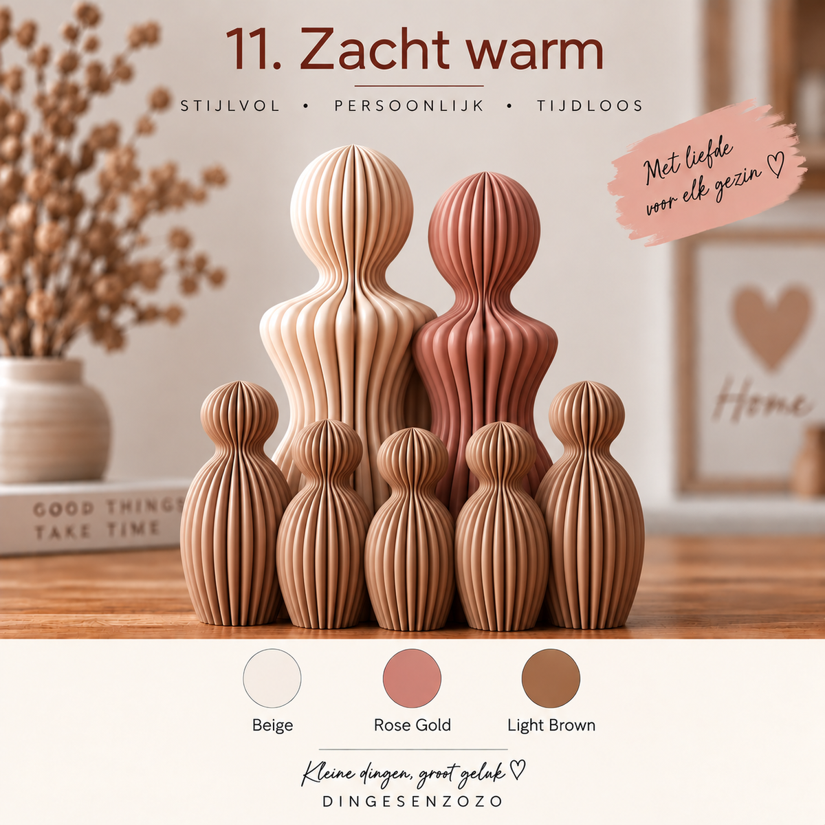 3d geprint gezin