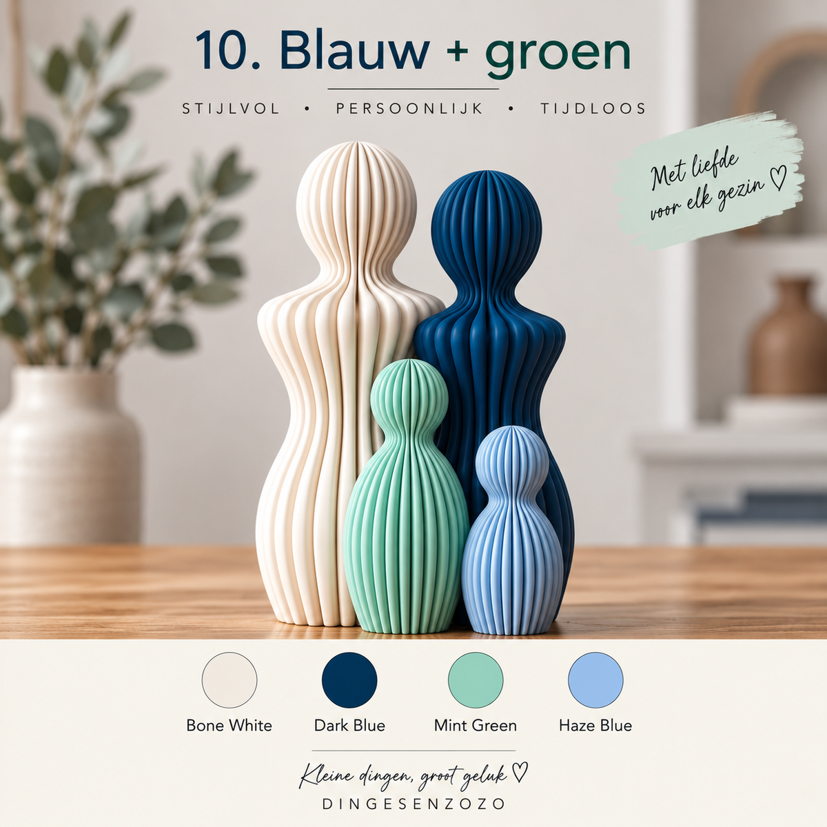 3d geprint gezin