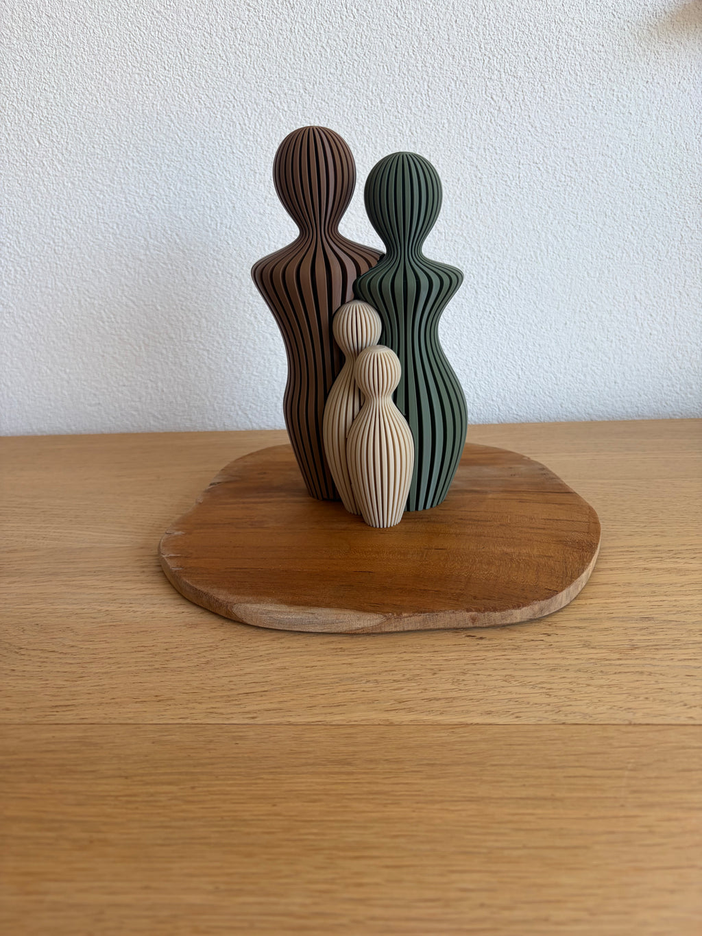 3d geprint gezin