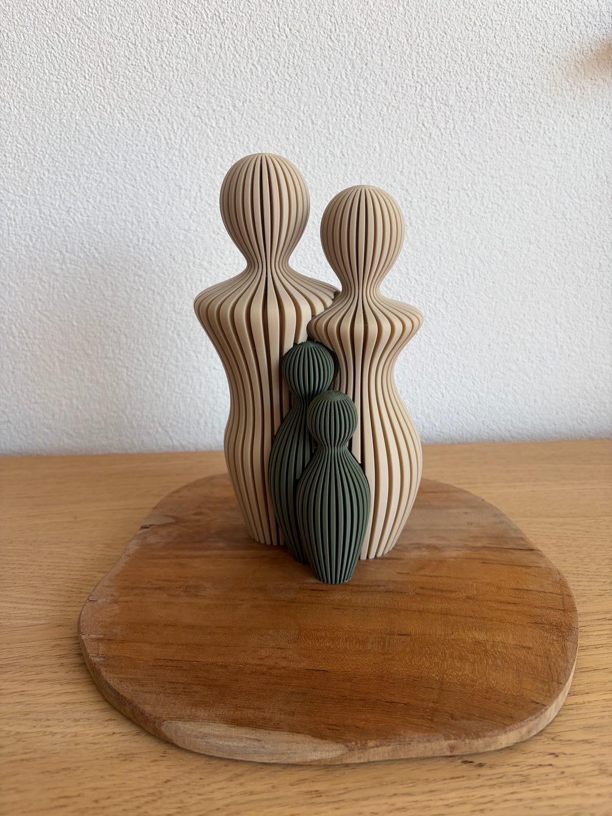 3d geprint gezin