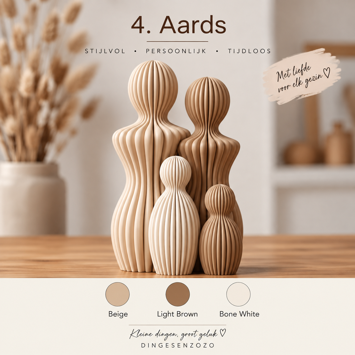 3d geprint gezin
