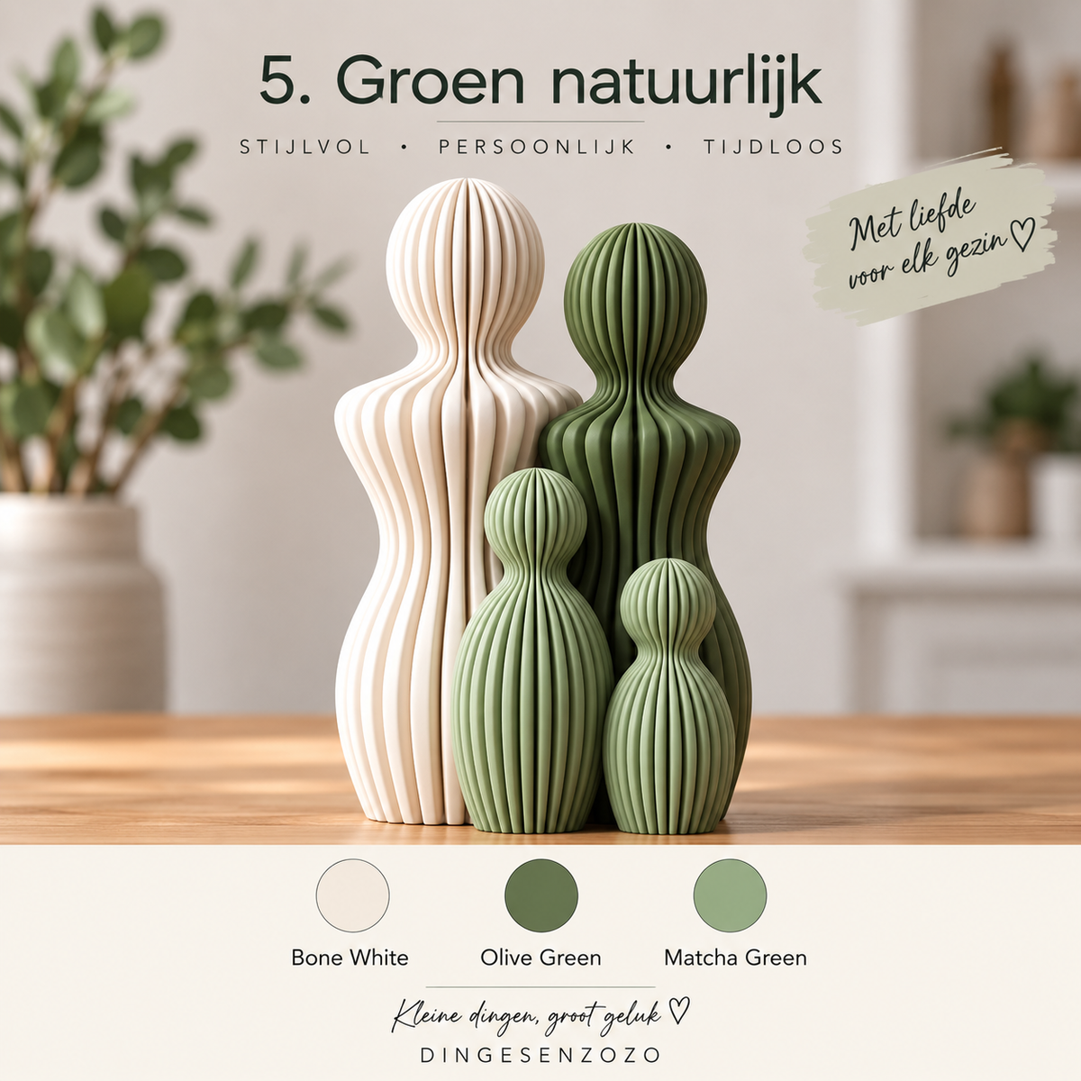 3d geprint gezin